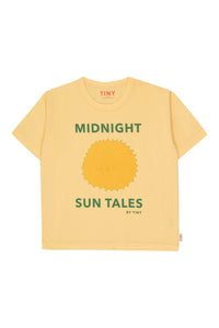 Tinycottons / KID / Sun Tales Graphic Tee / Mellow Yellow