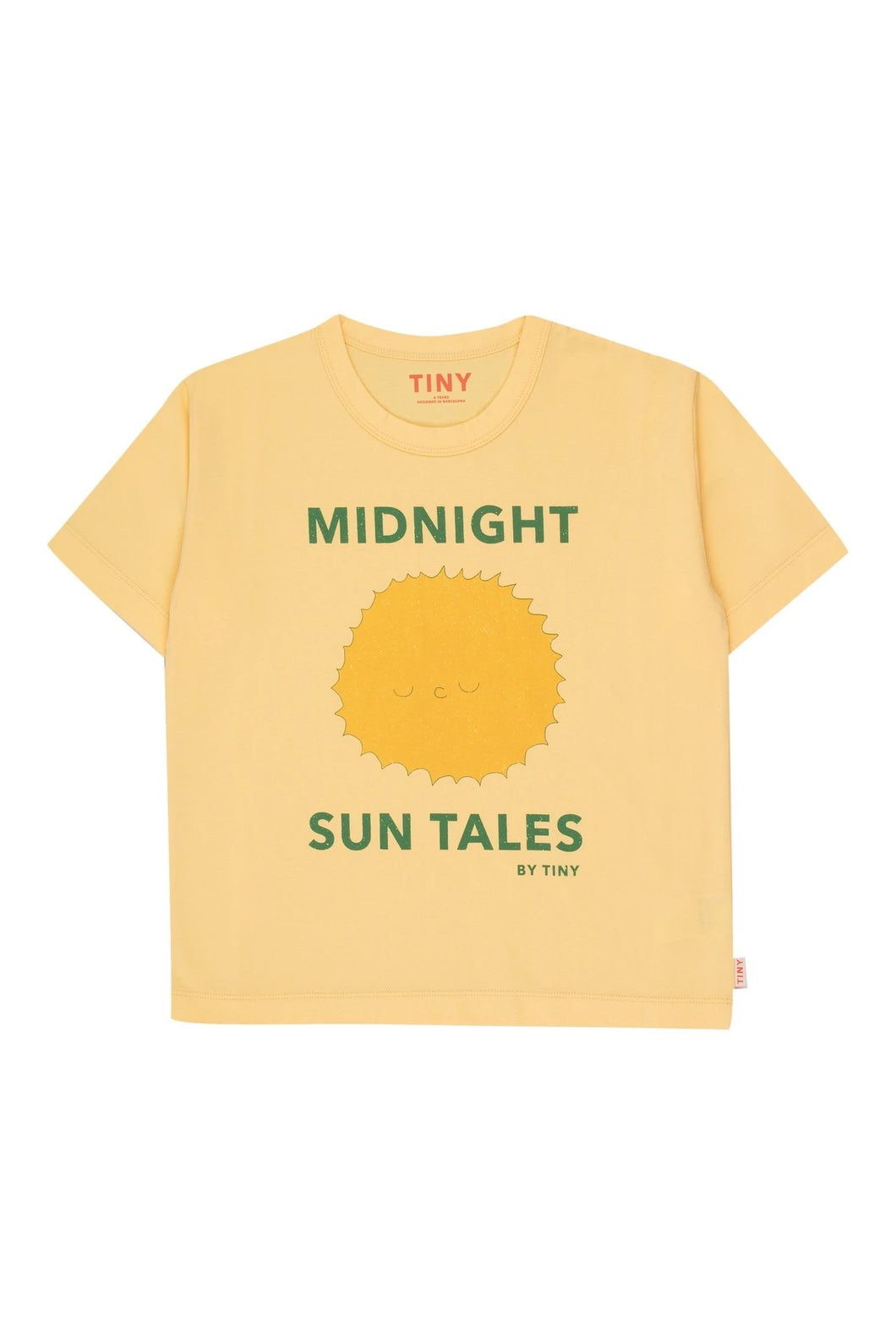 Tinycottons / KID / Sun Tales Graphic Tee / Mellow Yellow