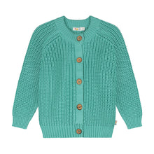 Load image into Gallery viewer, Yuki / Raglan Cardigan / Aqua