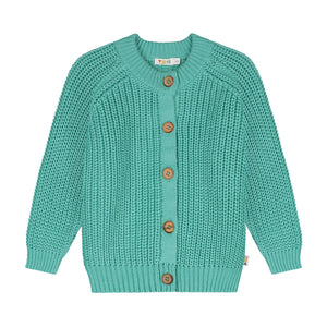 Yuki / Raglan Cardigan / Aqua