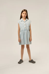 The Campamento / KID / Light Blue Denim Dress