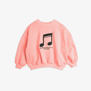 Mini Rodini / Hoodie / Note Emb / Pink