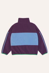 The Campamento / KID / Polar Zipped Sweatshirt / Purple