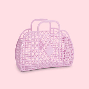 Sunjellies / Small Retro Basket / Lilac