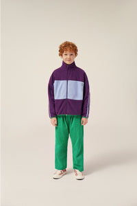 The Campamento / KID / Polar Zipped Sweatshirt / Purple