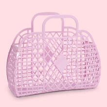 Load image into Gallery viewer, Sunjellies / Large Retro Basket / Lilac