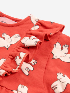 Bobo Choses / BABY / Ruffle Dress / Freedom Bird AO