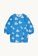 Load image into Gallery viewer, Tinycottons / KID / Rabbits Dress / Blue