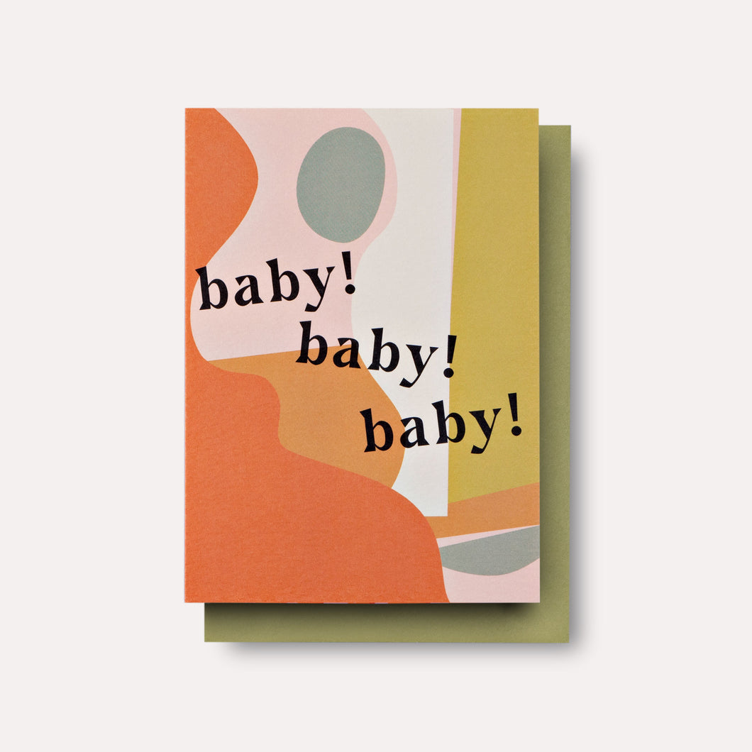 The Completist / Graphic Card / Wenskaart / Barcelona / Baby