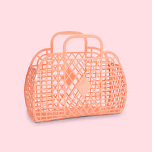 Load image into Gallery viewer, Sunjellies / Small Retro Basket / Peach