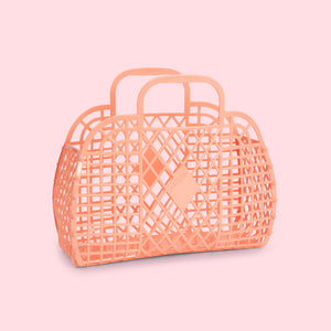 Sunjellies / Small Retro Basket / Peach