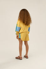 Load image into Gallery viewer, The Campamento / KID / Yellow Color Block Short