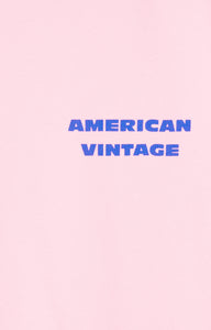 American Vintage / T-Shirt / Fizvalley / Baby Pink Vintage