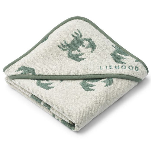 Liewood / Alba / Baby Hooded Towel / Crab Sandy