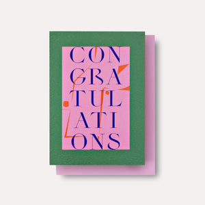 The Completist / Graphic Card / Wenskaart / Athens / Congratulations