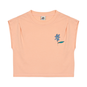 Jellymallow / T-Shirt / Single Flower / Pink