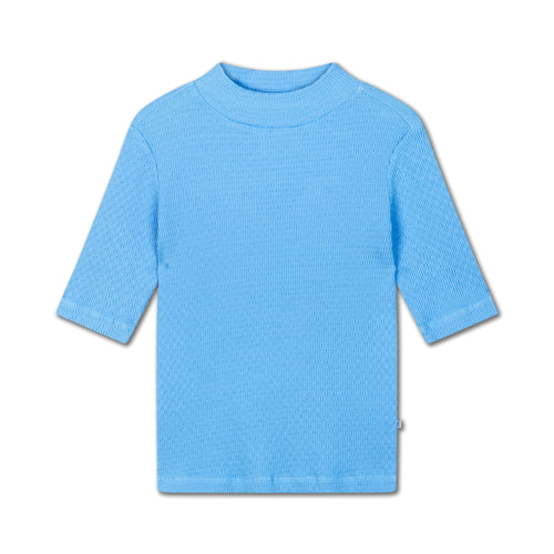 Repose AMS / Turtle Neck Short Sleeve / Summer Day Blue