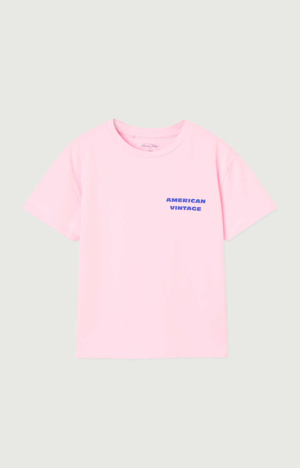 American Vintage / T-Shirt / Fizvalley / Baby Pink Vintage