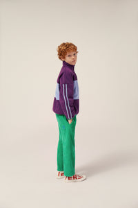 The Campamento / KID / Polar Zipped Sweatshirt / Purple