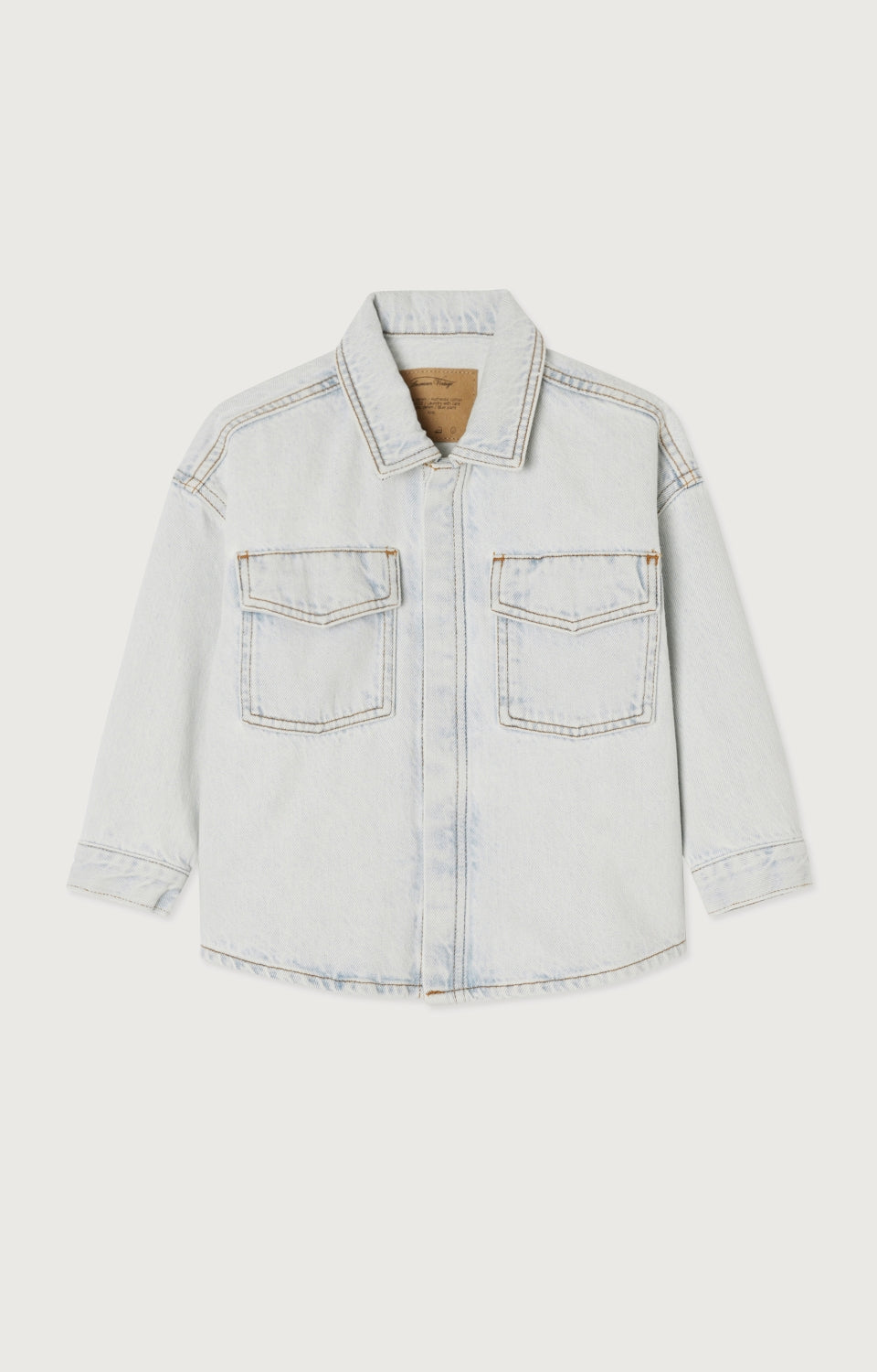 American Vintage / Denim Shirt / Joybird / White Bleached