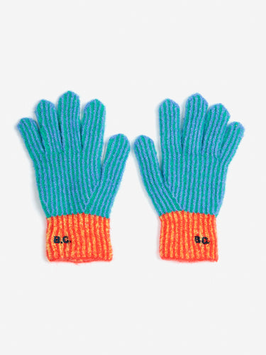 Bobo Choses / KID / Knitted Gloves / Color Stripes