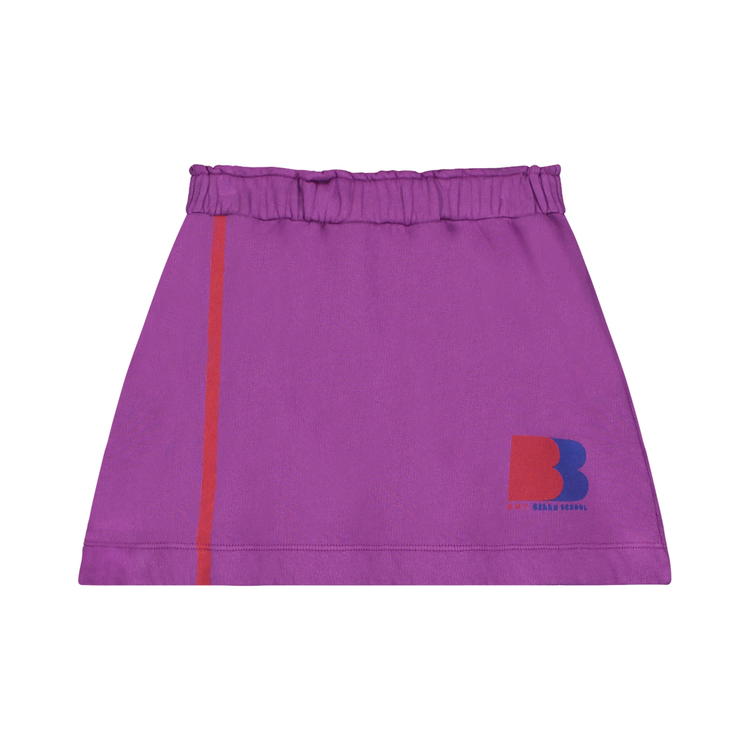 Bonmot / Mini Skirt / Side Stripe / Magenta