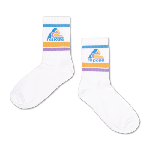 Repose AMS / Sporty Socks / White Logo