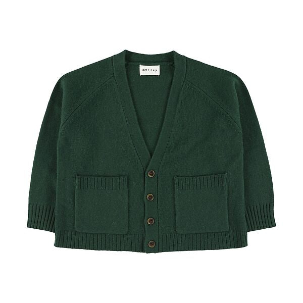 Morley / Cardigan / Timon Wool / Caccia Green