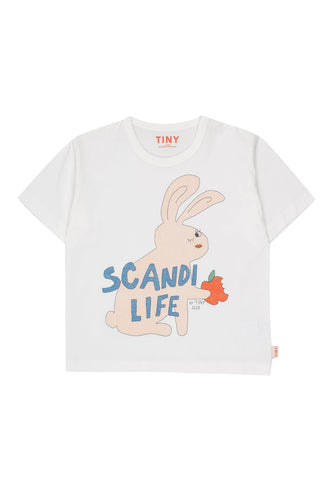 Tinycottons / KID / Scandi Life Graphic Tee / Offwhite