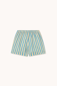 Tinycottons / KID / Stripes Shorts / Vanilla Warm Blue