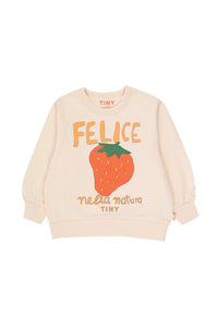 Tinycottons / KID / Nella Natura Graphic Sweatshirt / Light Cream