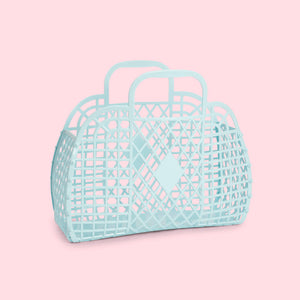 Sunjellies / Small Retro Basket / Blue