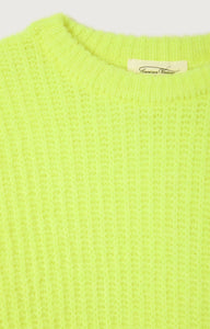 American Vintage / Knit Sweater / East / Jaune Fluo