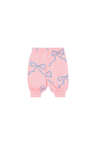 Tinycottons / BABY / Bows Baby Sweatpants / Peach