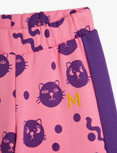 Load image into Gallery viewer, Mini Rodini / PRE SS25 / Sweatpants / Squiggly Cat AOP / Pink