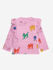 Bobo Choses / KID / Ruffle Sweatshirt / Wonder Horse AO