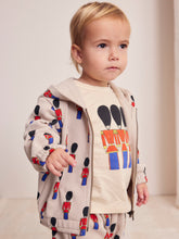 Load image into Gallery viewer, Bobo Choses / BABY / Zipped Sweatshirt / Little Tin Soldiers AO