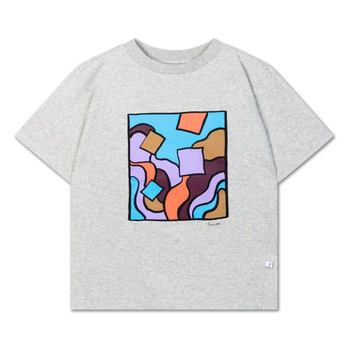 Repose AMS / Tee Shirt / Light Mixed Grey