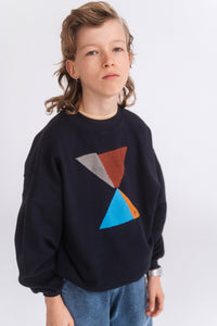 Repose AMS / Crewneck Sweater / Deep Dark Blue