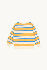 Tinycottons / KID / Stripes Sweatshirt / Vanilla - Mustard