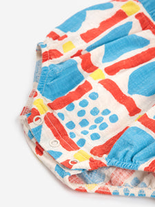 Bobo Choses / BABY / Woven Romper / Geometric Game AO