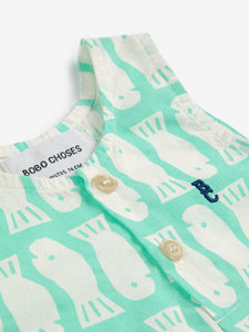 Bobo Choses / BABY / Woven Playsuit / Lucky Fish AO