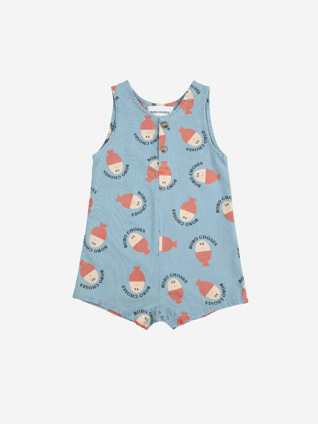 Bobo Choses / BABY / Denim Playsuit / Morning Egg AO