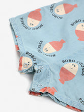 Load image into Gallery viewer, Bobo Choses / BABY / Denim Playsuit / Morning Egg AO