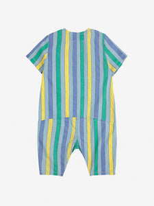 Bobo Choses / BABY / Denim Overall / Multicolor Stripes