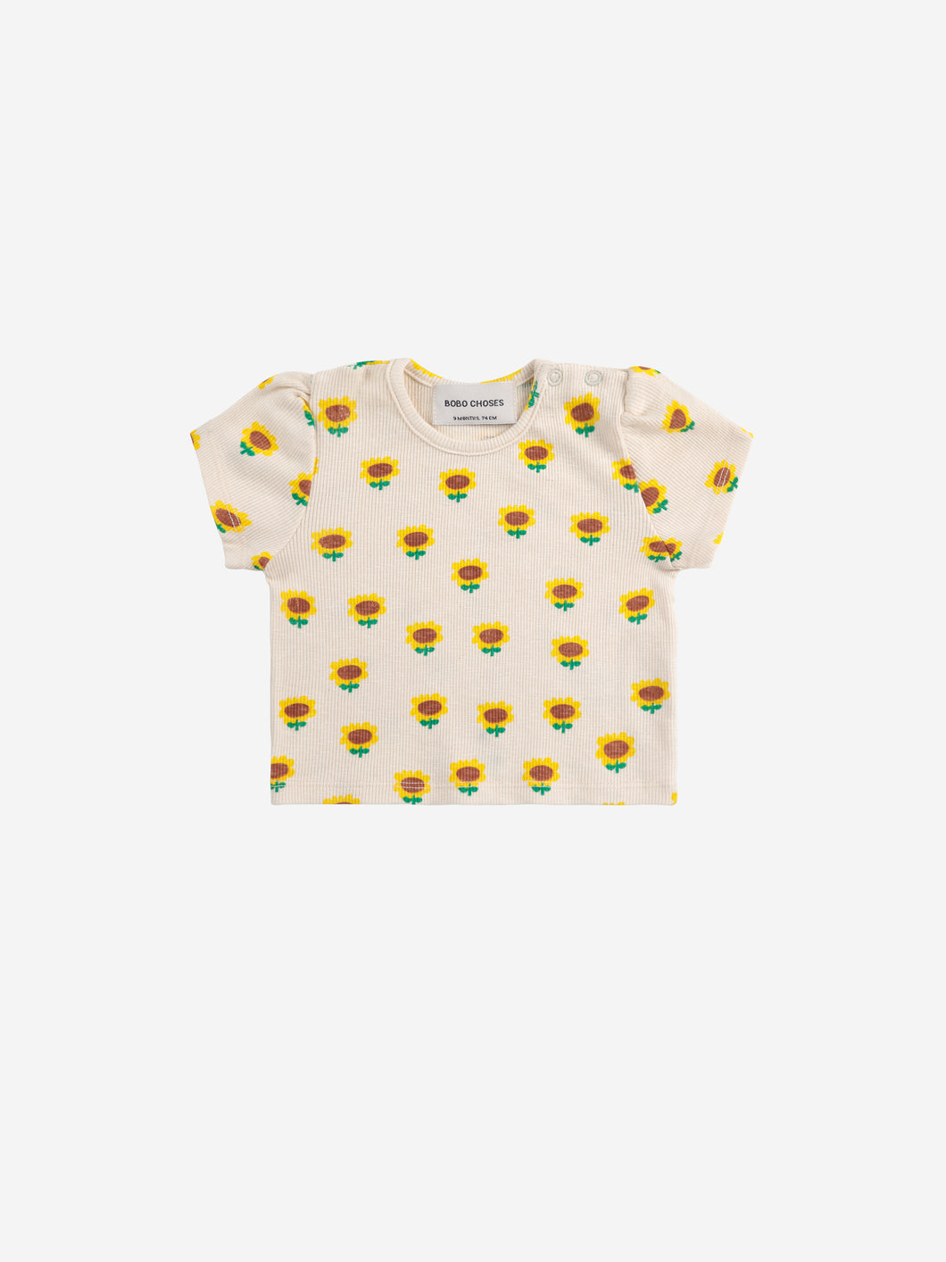 Bobo Choses / BABY / Balloon Sleeve T-shirt / Sunflower AO