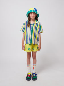 Bobo Choses / KID / Terry Cloth Shirt / Multicolor Stripes