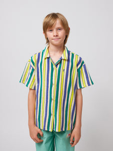 Bobo Choses / KID / Terry Cloth Shirt / Multicolor Stripes