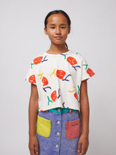 Load image into Gallery viewer, Bobo Choses / KID / Cropped T-Shirt / Smiling AO