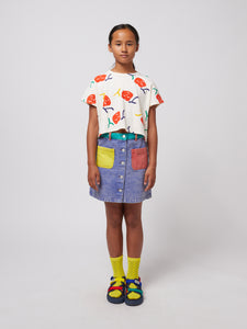 Bobo Choses / KID / Cropped T-Shirt / Smiling AO